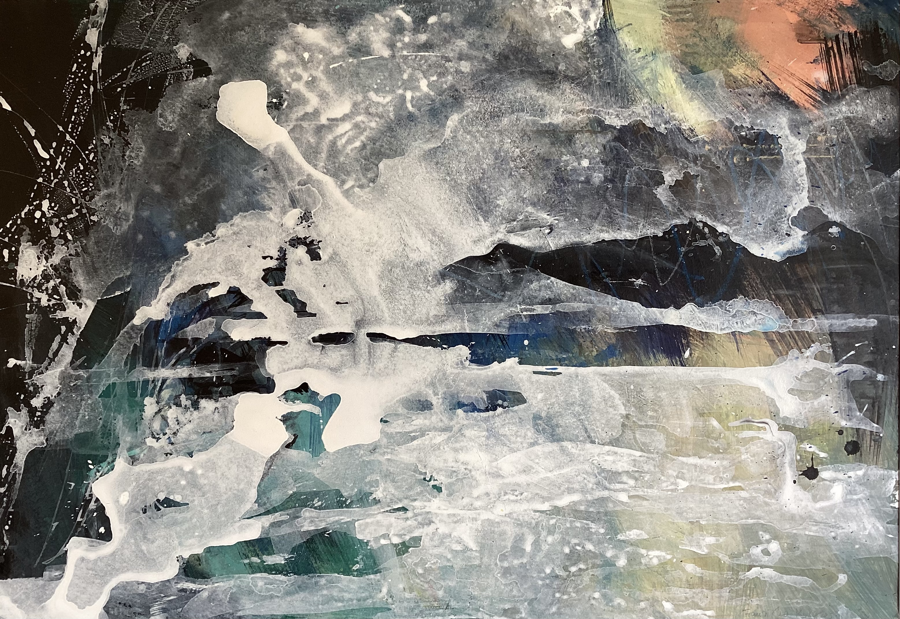 Bild von Franziska Morgner-Fanderl - &Uuml;berfliessende Himmel